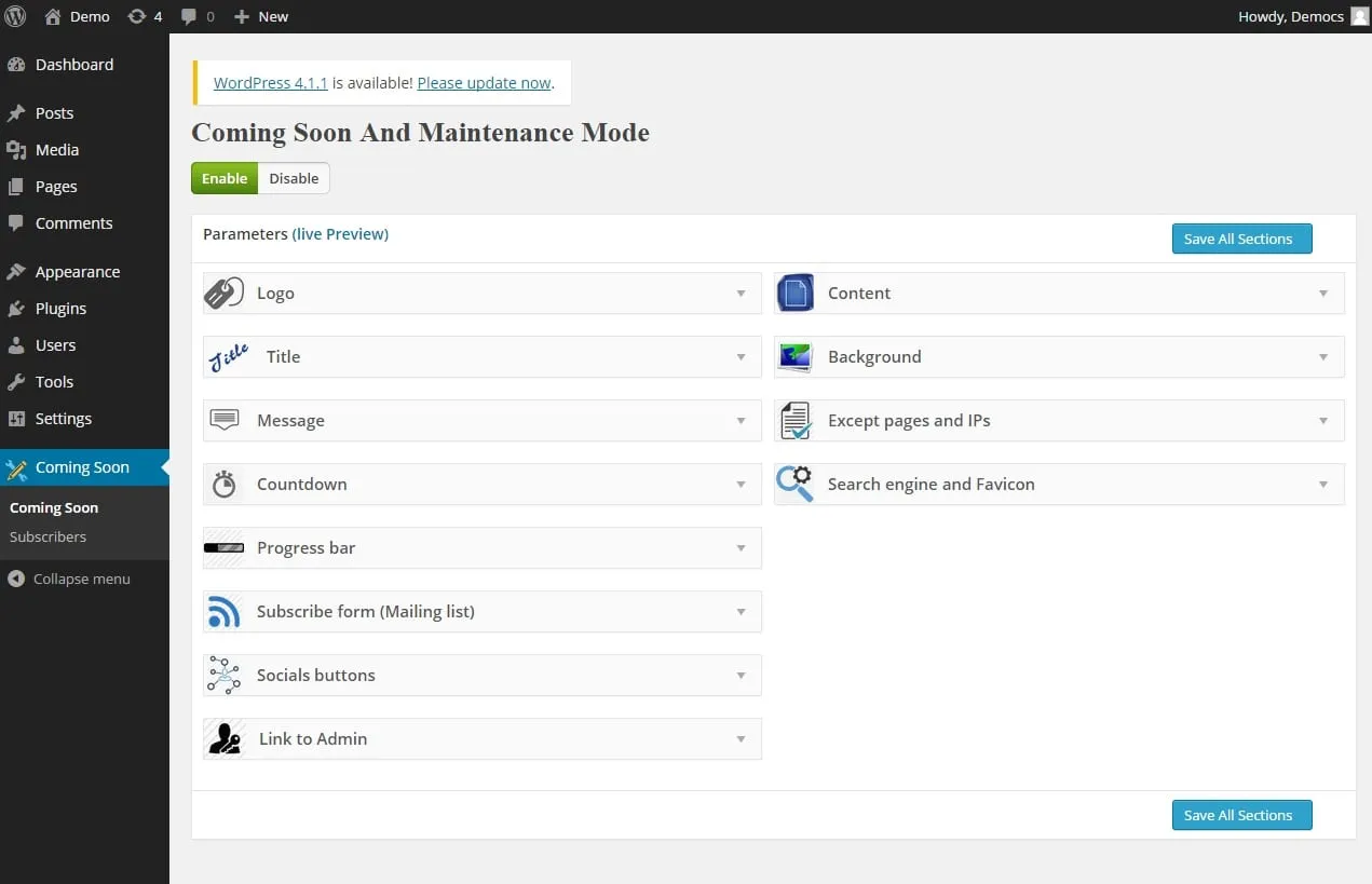 Coming soon and Maintenance mode - Best WordPress Maintenance Mode Plugins