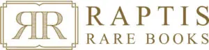 logotipo da Raptis Rare Books