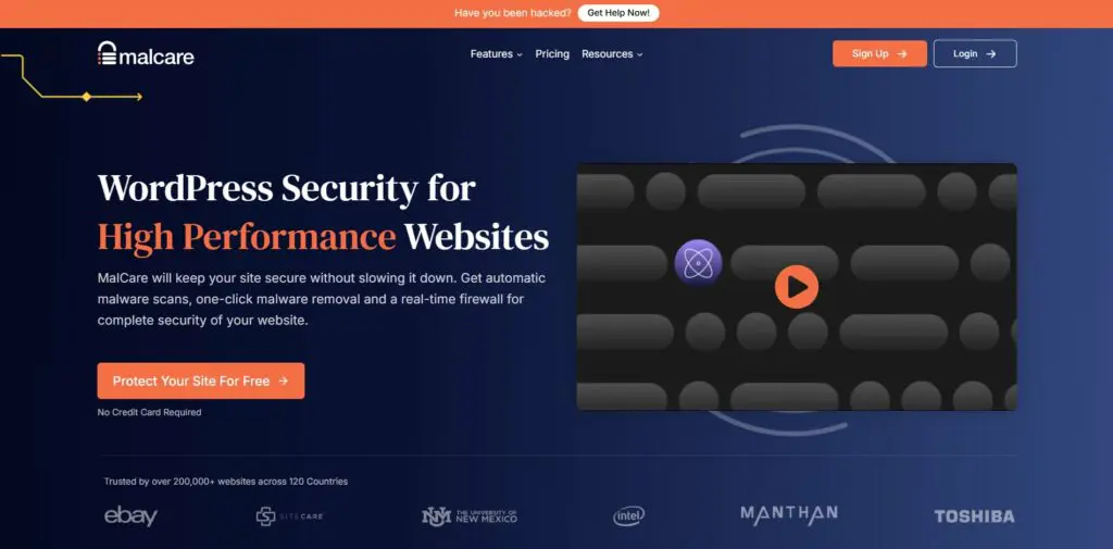 malcare - protezione da malware