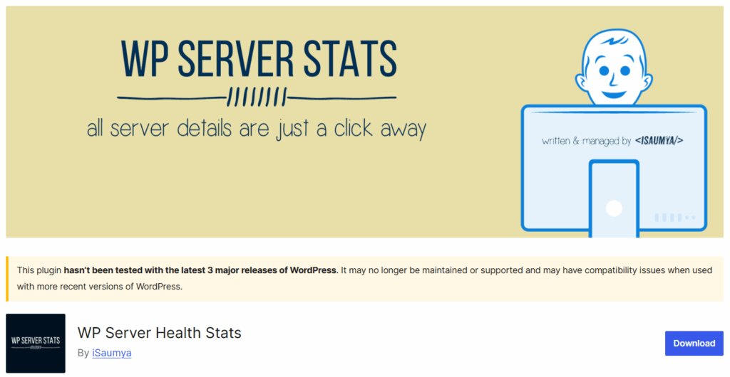 Statistiques du serveur WP